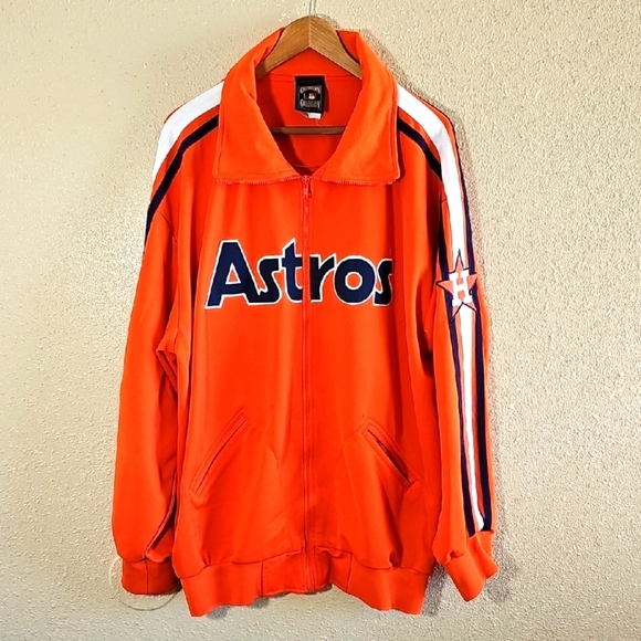 Cooperstown Collection Retro Houston Astros Track Jacket.